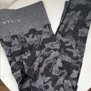 NVGTN Gray Camouflage Leggings